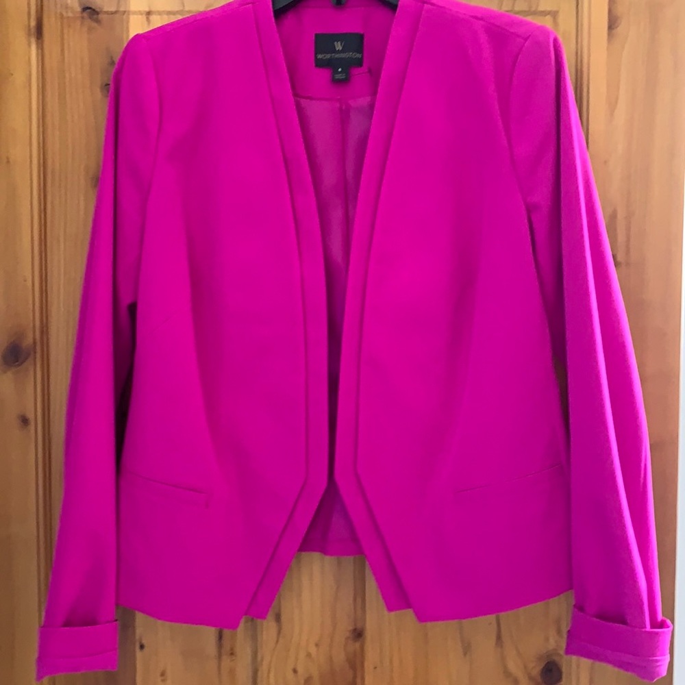 Fusia Pink Blazer